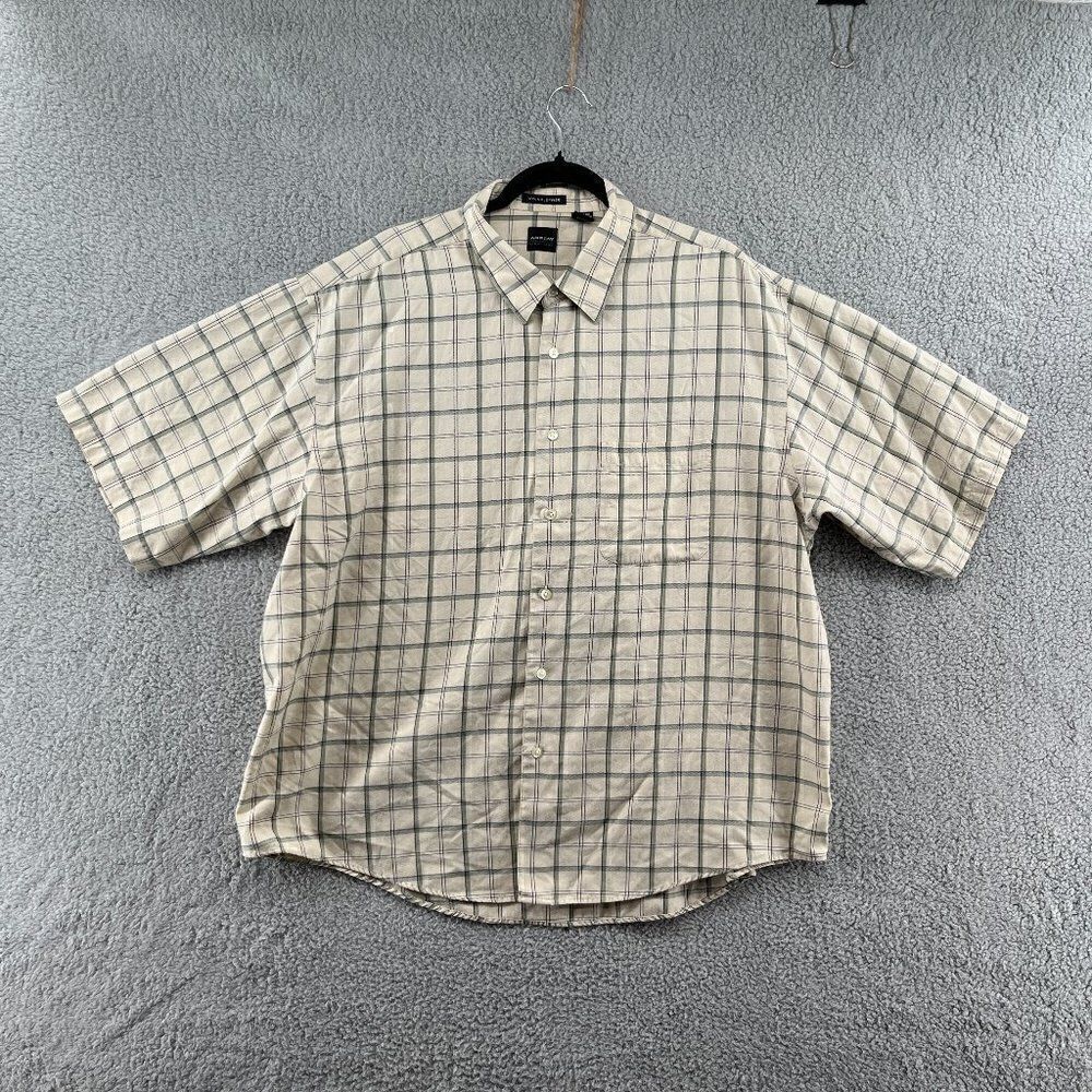 Arrow wrinkle free shirt short sleeve XXL